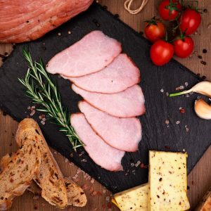 Smoked Pork Pastrami Rustic